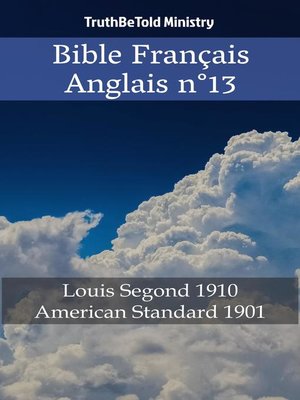 cover image of Bible Français Anglais n°13